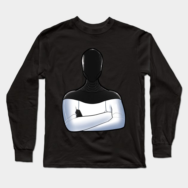 Bot Boss Long Sleeve T-Shirt by 9yctoonz